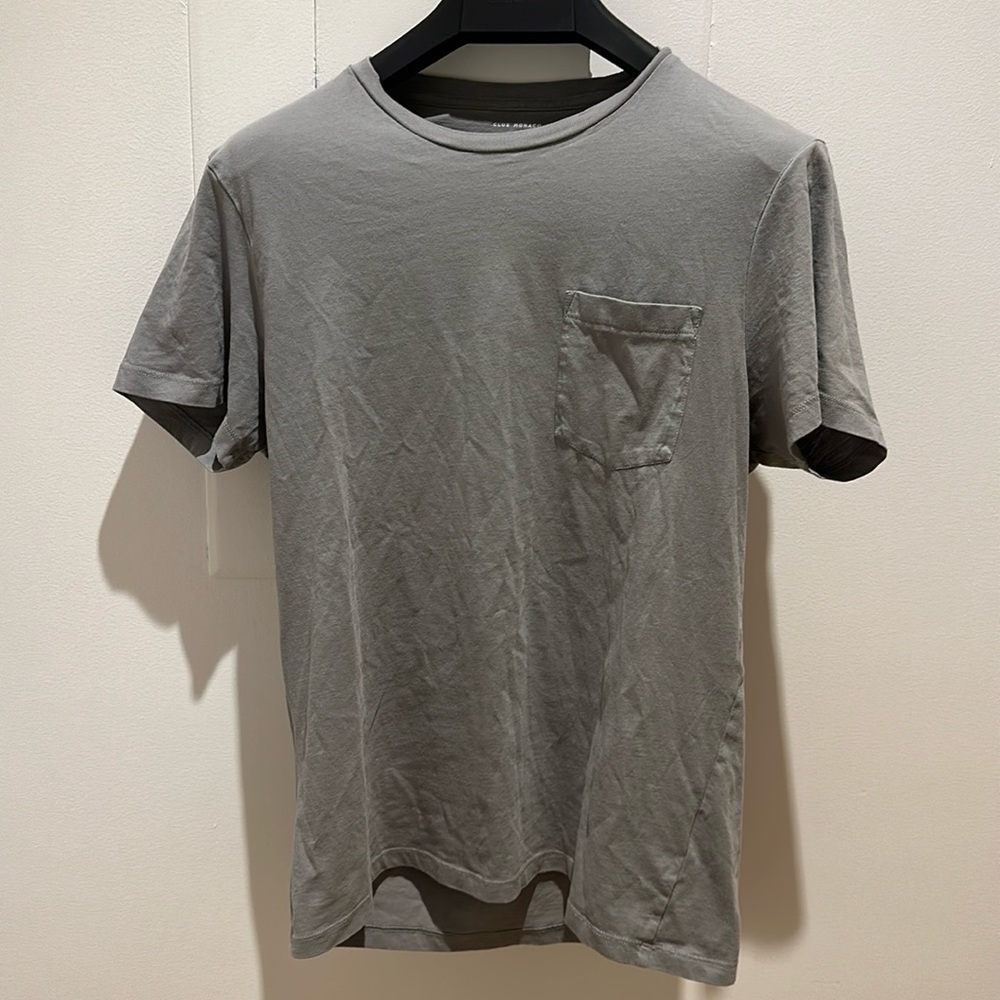 Club Monaco Men’s Medium Gray Shirt - 100% cotton